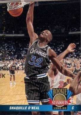 1992 Upper Deck Rookie Standouts #15 Shaq Rookie