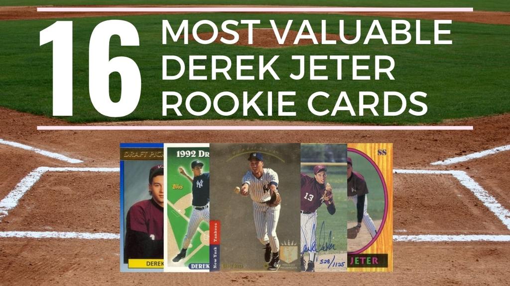 16 Most Valuable Derek Jeter Rookie Cards Old Sports Cards