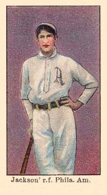 1909 American Caramel #56 Shoeless Joe Jackson Baseball Card