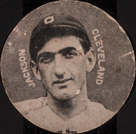 1912 Colgans Chips Tin Topps #97 Shoeless Joe Jackson