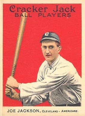 1914 Cracker Jack #103 Joe Jackson Baseball Card