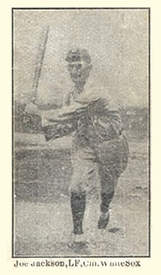 1915 W-UNC Strip Cards #4 Joe Jackson Baseball Card