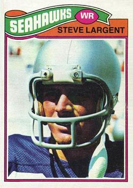 1977 Topps #177 Steve Largent Rookie Card