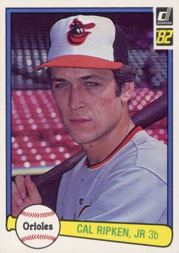 1982 Donruss #405 Cal Ripken Jr. Rookie Card