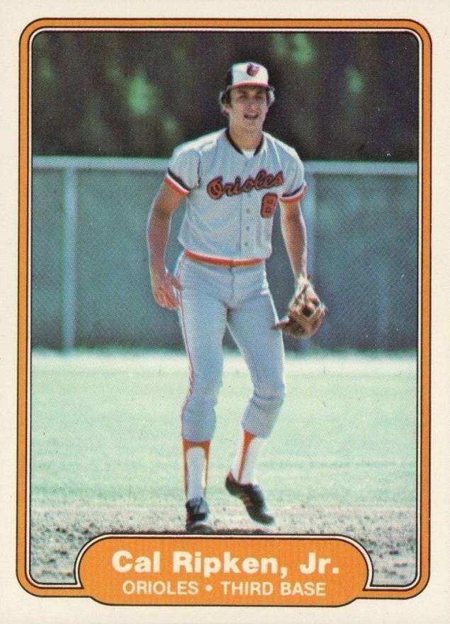 1982 Fleer #176 Cal Ripken Jr. Baseball Card