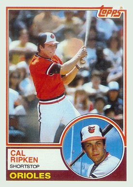 1983 Topps #163 Cal Ripken Jr. Baseball Card 1983 Topps #163 Cal Ripken Jr. Baseball Card