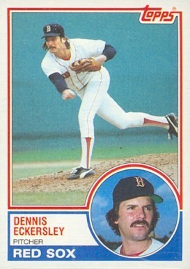 1983 Topps #270 Dennis Eckersley Baseball Card