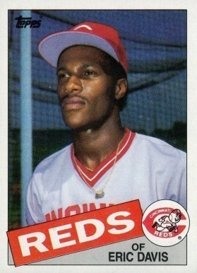 1985 Topps #627 Eric Davis Rookie Card 1985 Topps #627 Eric Davis Rookie Card