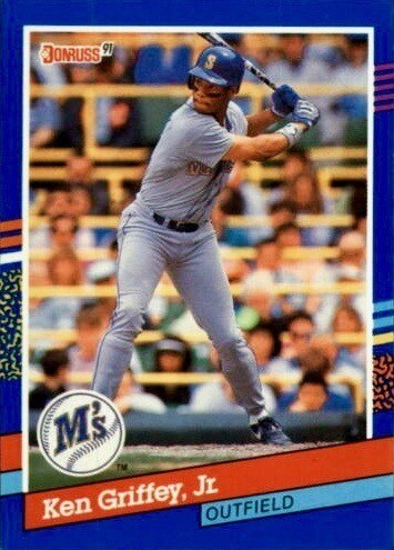 1991 Donruss Baseball Card #77 Ken Griffey Jr. 1991 Donruss Baseball Card #77 Ken Griffey Jr.