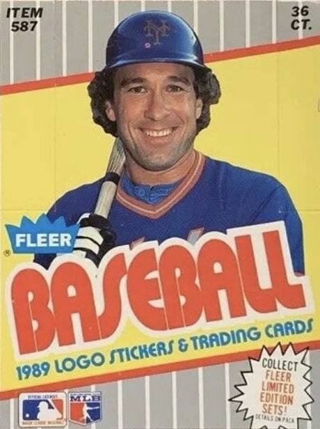Unopened Box Of 1989 Fleer Baseball Cards