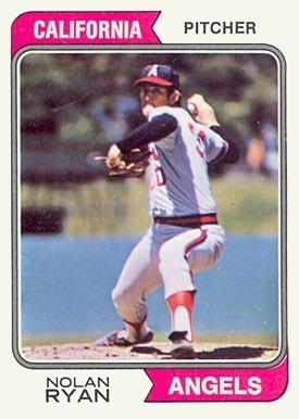 1974 Topps #20 Nolan Ryan Baseball Card