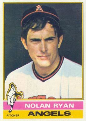 1976 Topps #330 Nolan Ryan Baseball Card 1976 Topps #330 Nolan Ryan Baseball Card