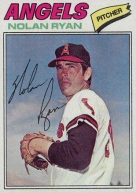 1977 Topps #650 Nolan Ryan Baseball Card 1977 Topps #650 Nolan Ryan Baseball Card