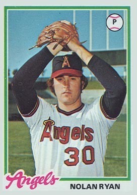 1978 Topps #400 Nolan Ryan Baseball Card 1978 Topps #400 Nolan Ryan Baseball Card