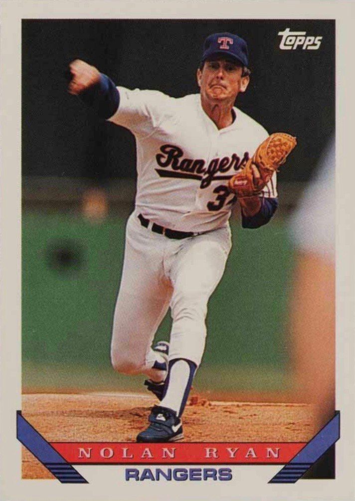 1993 Topps #700 Nolan Ryan Baseball Card