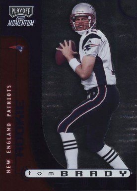 2000 Playoff Momentum #180 Tom Brady Football Card