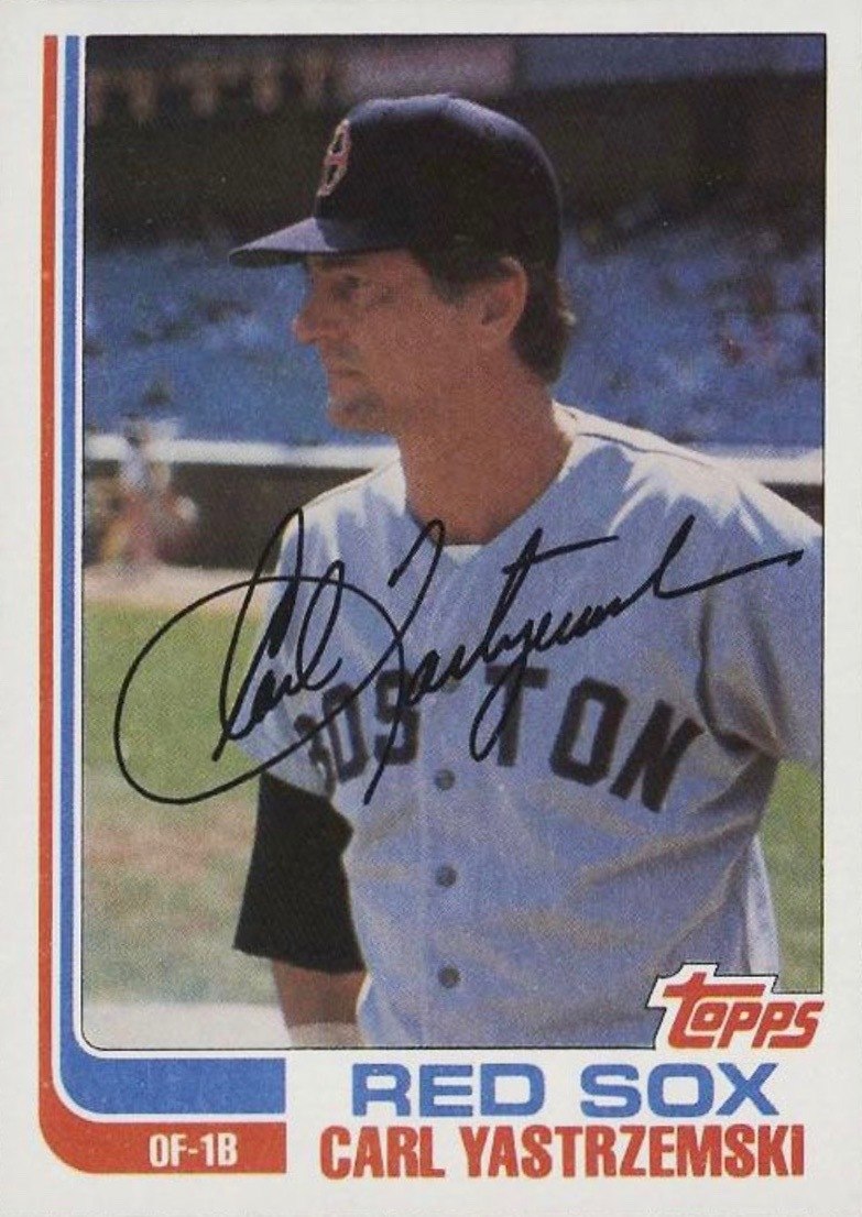 1982 Topps #650 Carl Yastrzemski Baseball Card