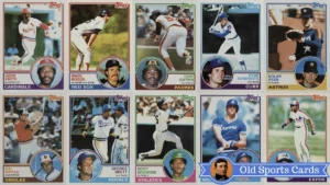 1983 Topps Baseball Cards