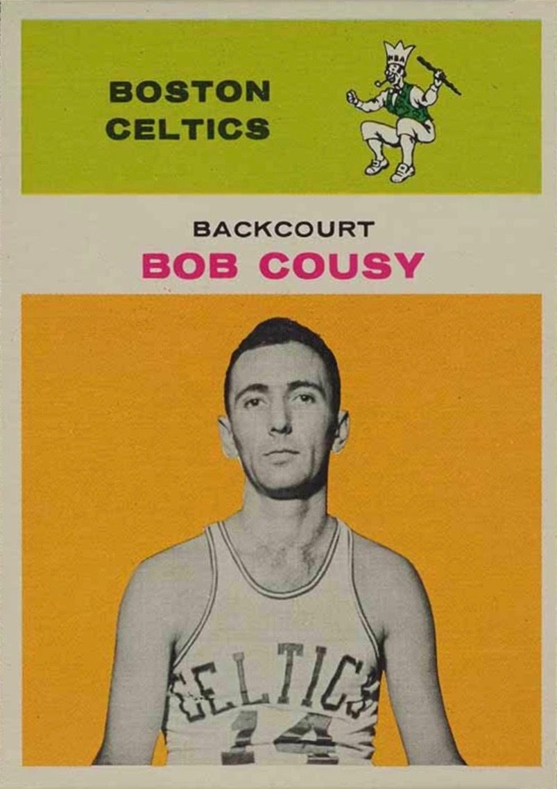 1961 Fleer #10 Bob Cousy Basketball Card 1961 Fleer #10 Bob Cousy Basketball Card