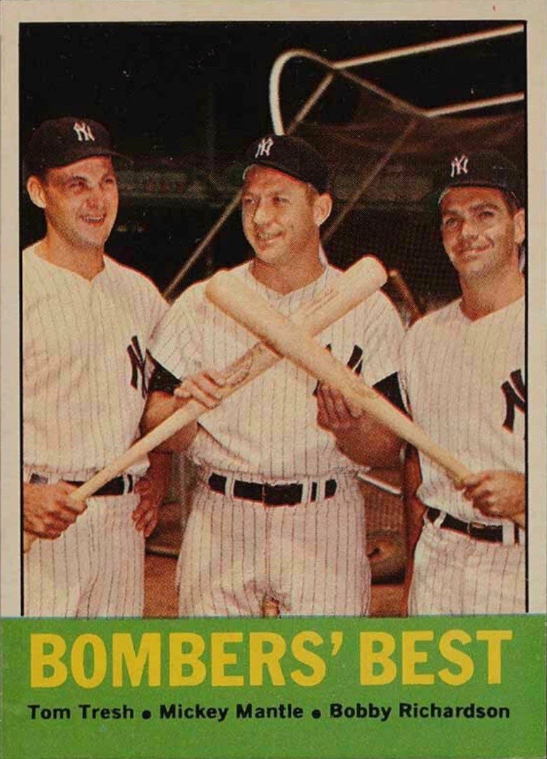 1963 Topps #173 Bomber's Best Baseball Card