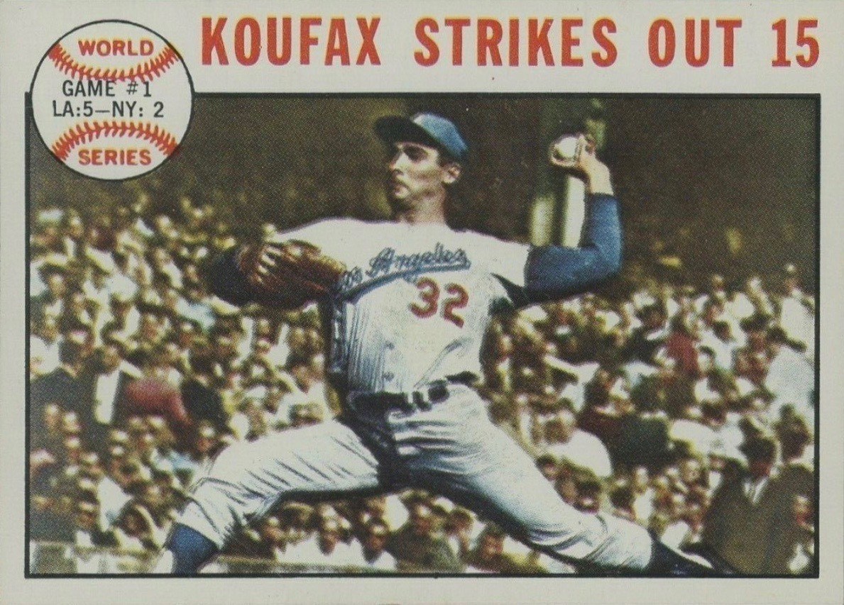 1964 Topps #136 World Series Game One Baseball Card
