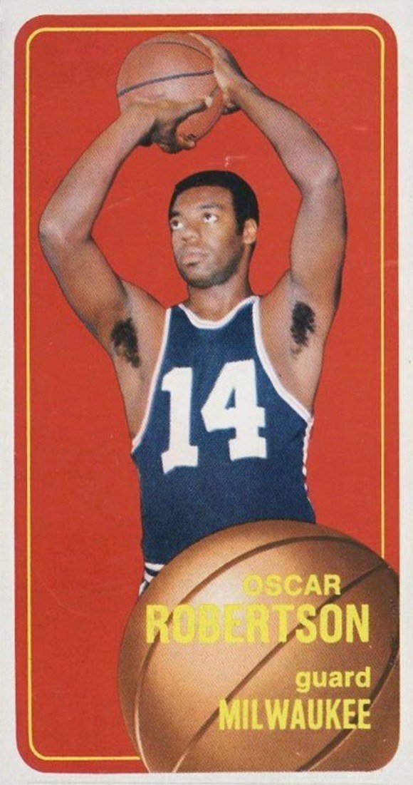 1970 Topps #100 Oscar Robertson Basketball Card 1970 Topps #100 Oscar Robertson Basketball Card