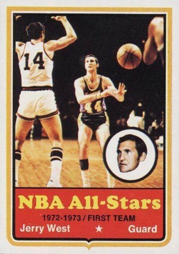 1973 Topps #100 Jerry West Basketball Card