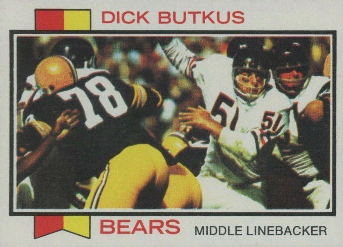 1973 Topps #300 Dick Butkus Football Card