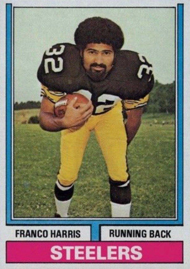 1974 Topps #220 Franco Harris Football Card