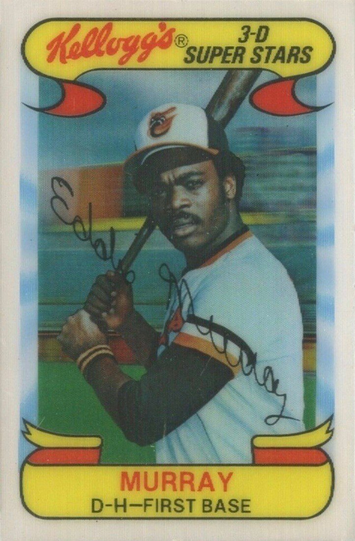 1978 Kellogg's #25 Eddie Murray Baseball Card 1978 Kellogg's #25 Eddie Murray Baseball Card