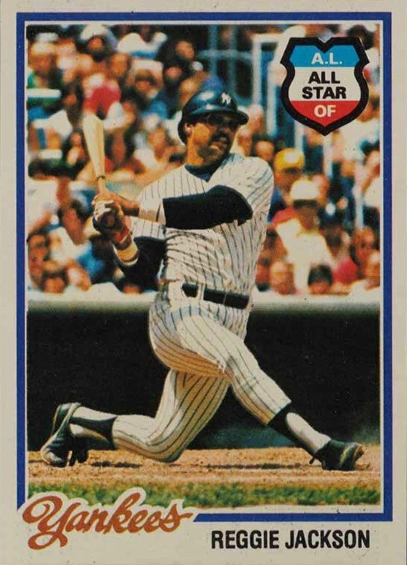 1978 Topps #200 Reggie Jackson Baseball Card