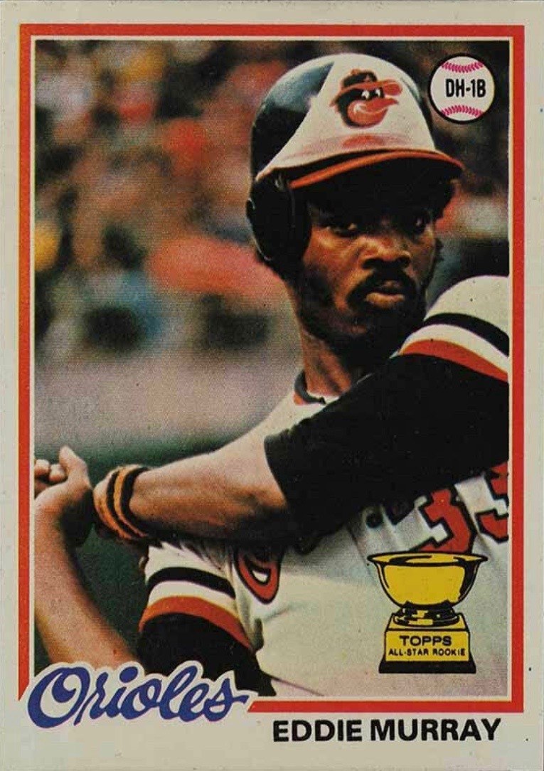1978 Topps #36 Eddie Murray Rookie Card 1978 Topps #36 Eddie Murray Rookie Card