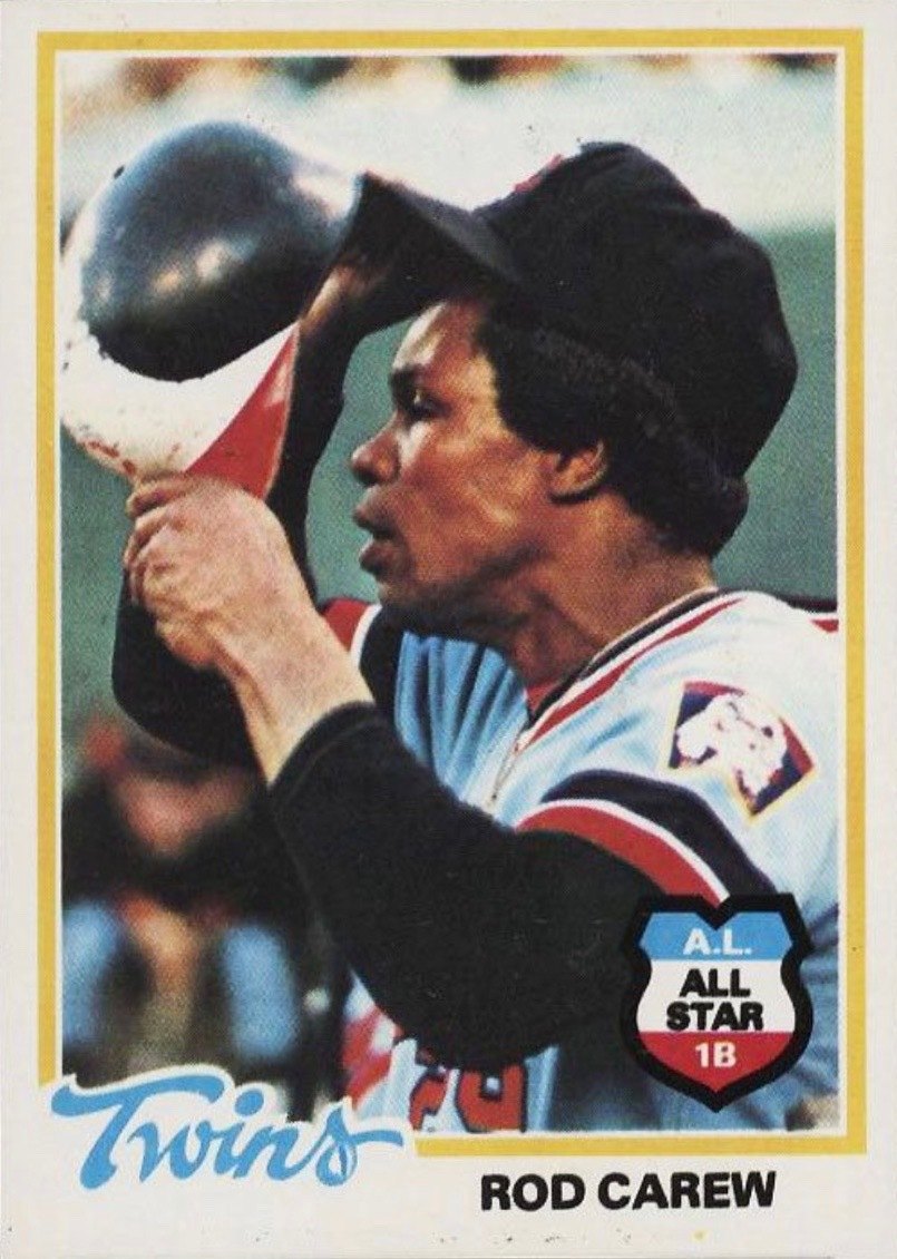 1978 Topps #580 Rod Carew Baseball Card