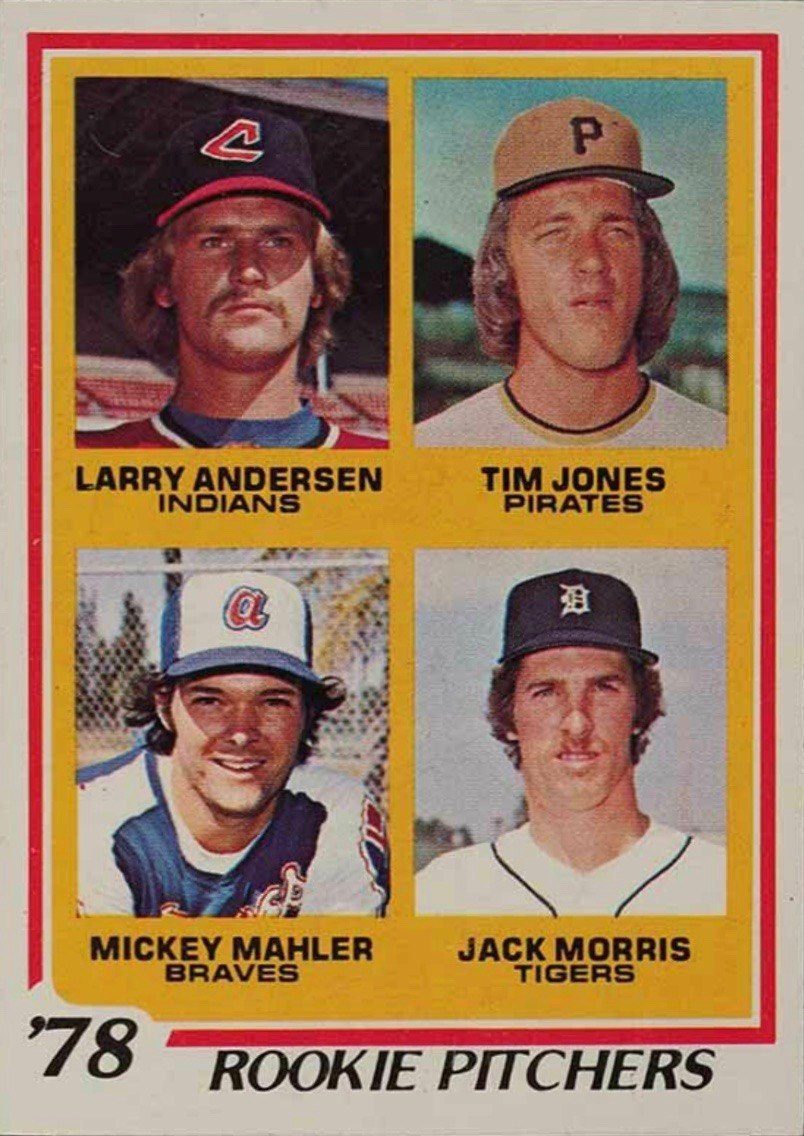 1978 Topps #703 Jack Morris Rookie Card
