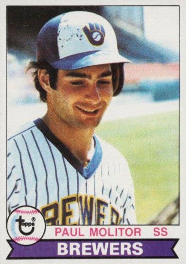 1979 Topps #24 Paul Molitor Baseball Card
