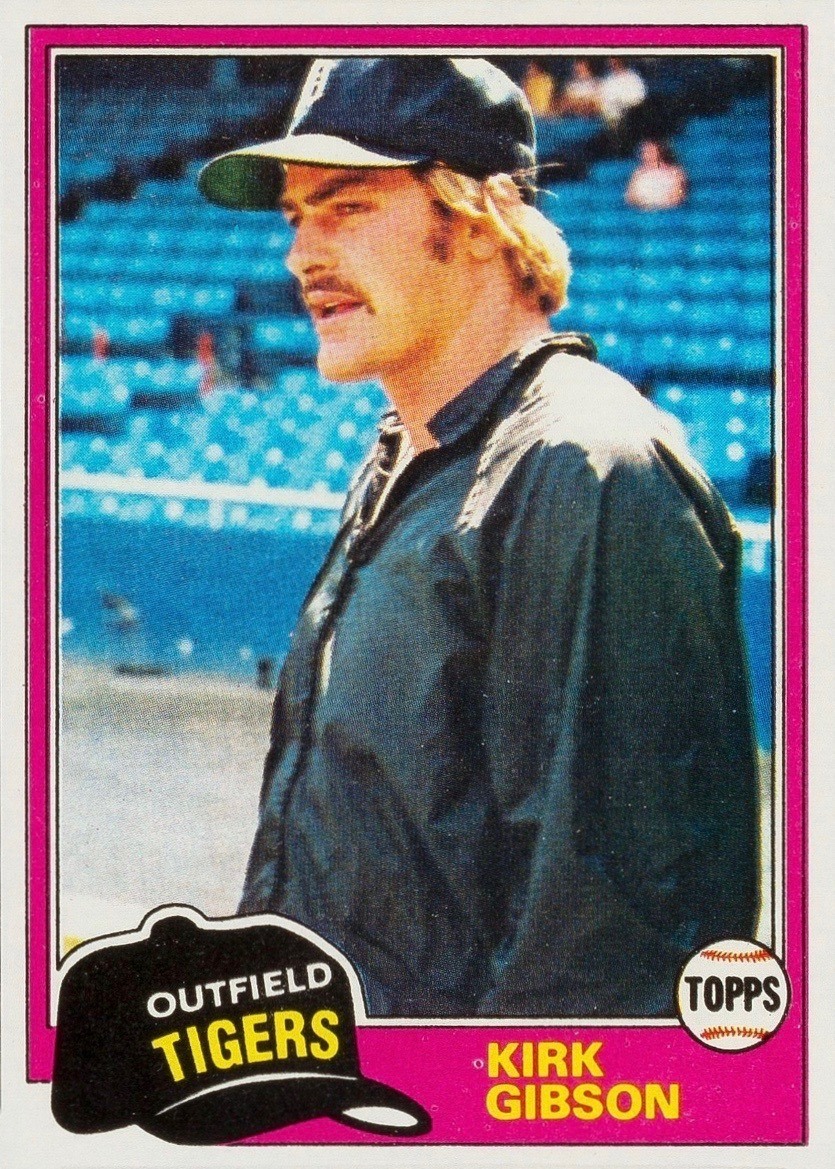 1981 Topps #315 Kirk Gibson Rookie Card 1981 Topps #315 Kirk Gibson Rookie Card