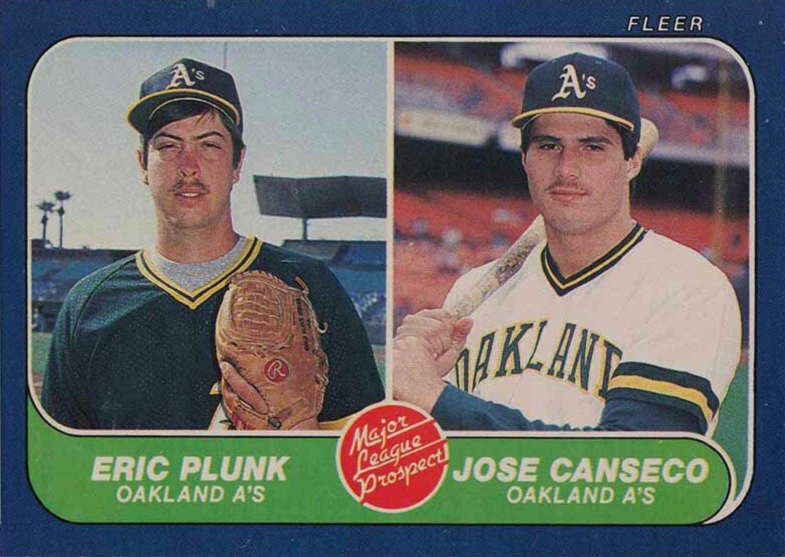 jose canseco rookie