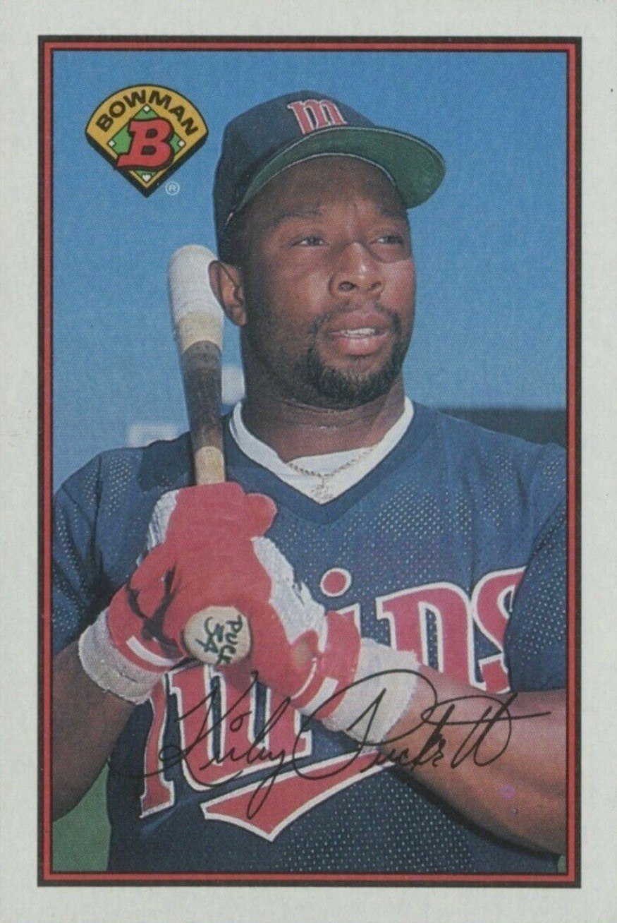 1989 Bowman #162 Kirby Puckett Baseball Card 1989 Bowman #162 Kirby Puckett Baseball Card