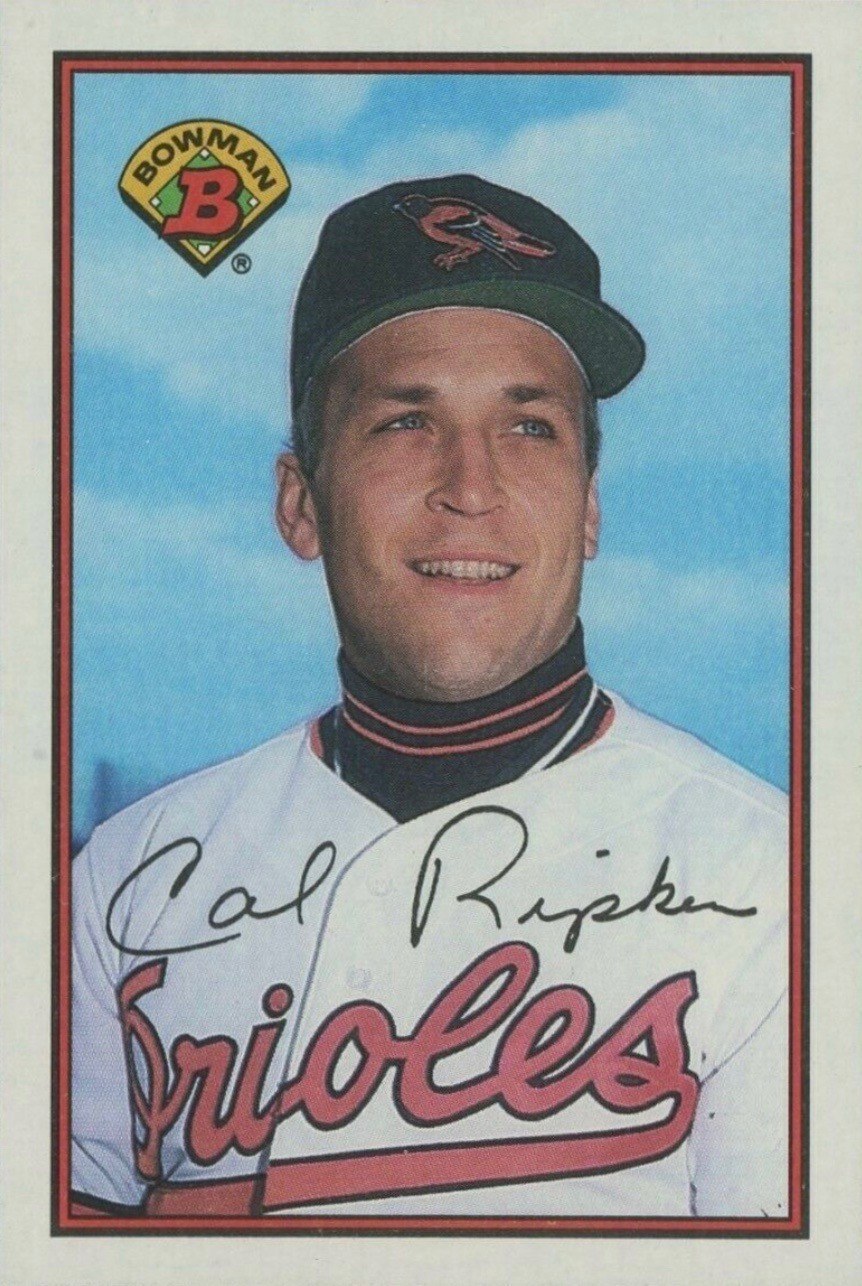1989 Bowman #9 Cal Ripken Jr Baseball Card 1989 Bowman #9 Cal Ripken Jr Baseball Card