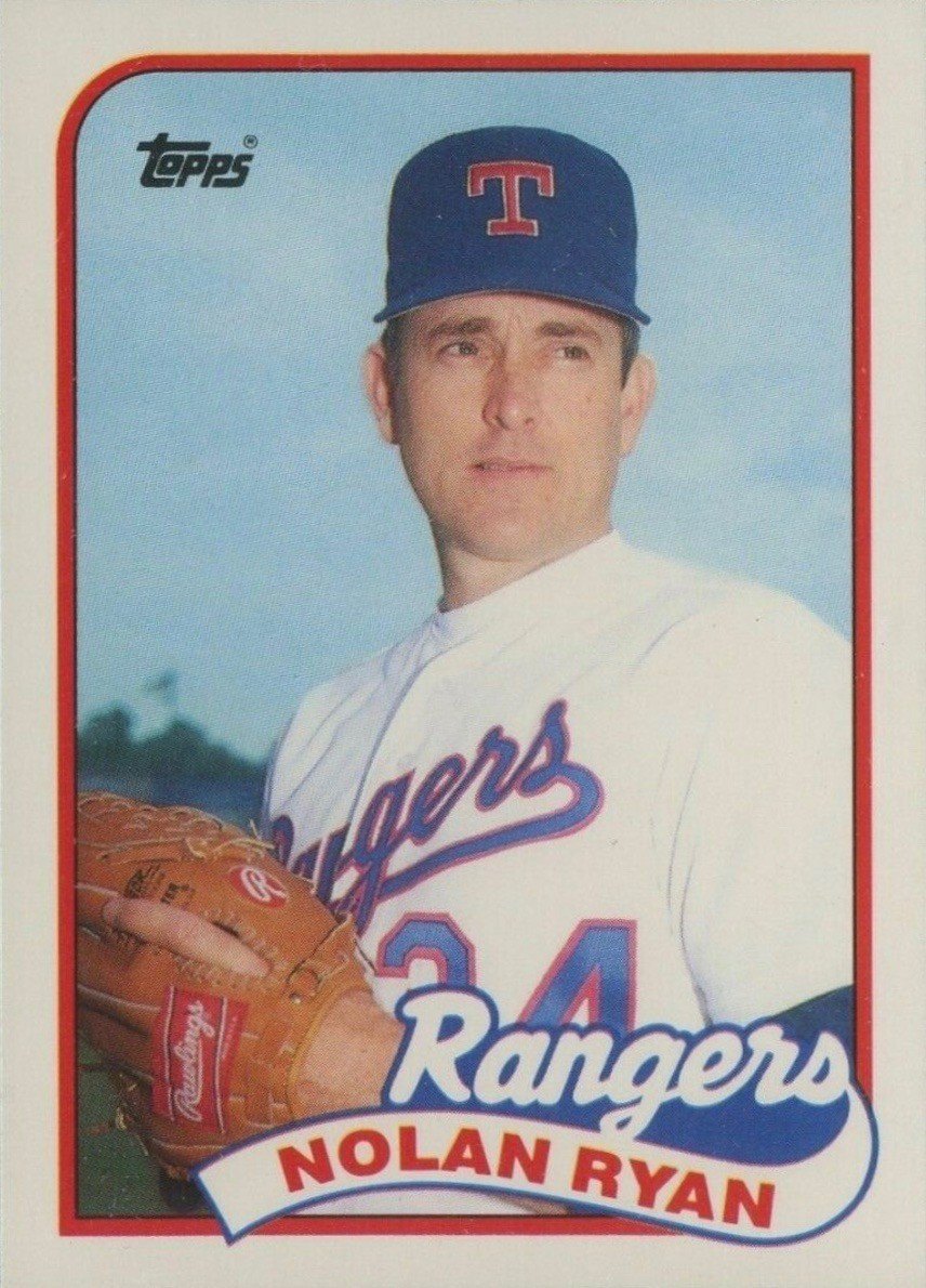 1989 Topps Traded #106T Nolan Ryan Baseball Card 1989 Topps Traded #106T Nolan Ryan Baseball Card