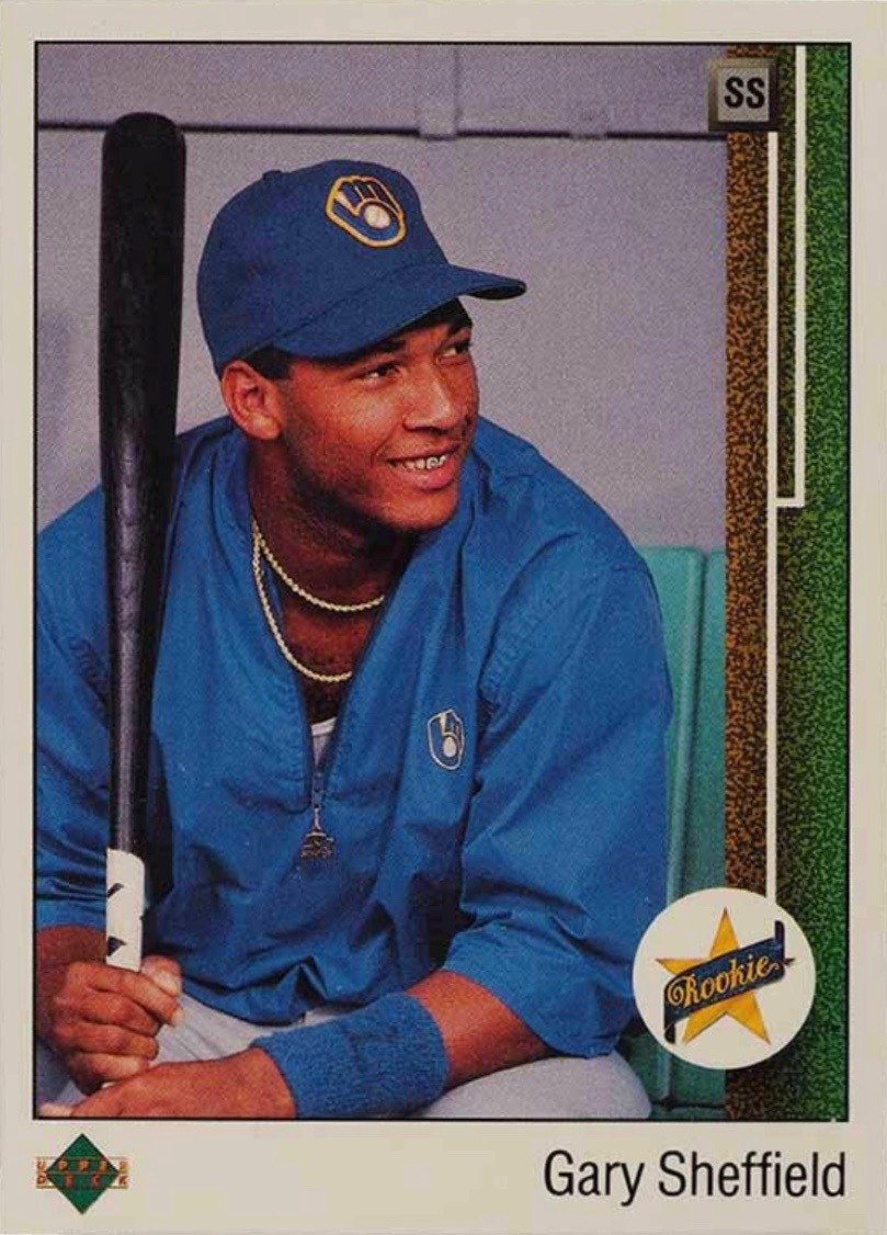 1989 Upper Deck #13 Gary Sheffield Rookie Card 1989 Upper Deck #13 Gary Sheffield Rookie Card