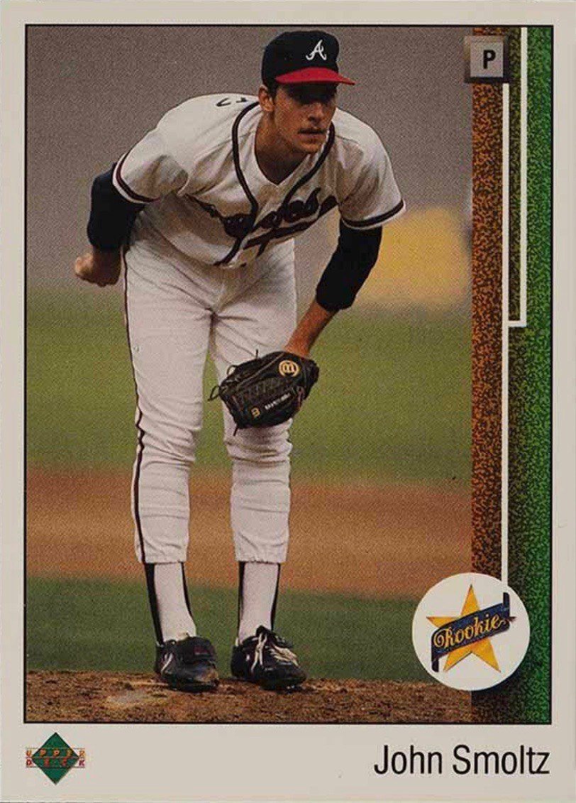1989 Upper Deck #17 John Smoltz Rookie Card 1989 Upper Deck #17 John Smoltz Rookie Card