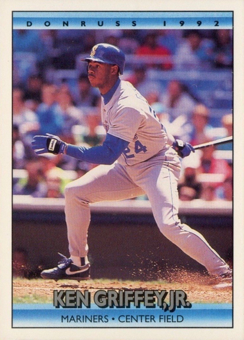 1992 Donruss #165 Ken Griffey Jr Baseball Card 1992 Donruss #165 Ken Griffey Jr Baseball Card