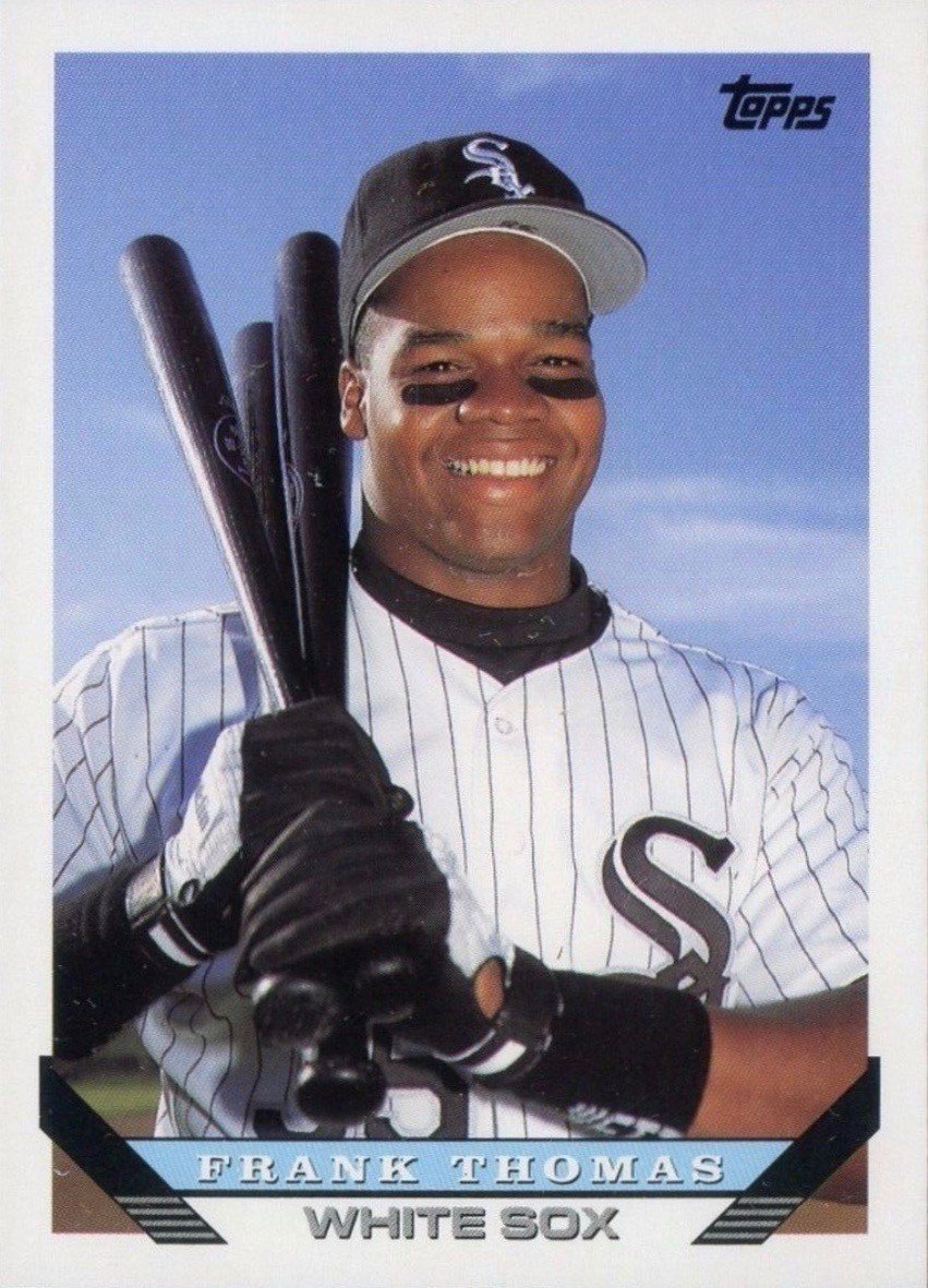 1993 Topps #150 Frank Thomas Baseball Card