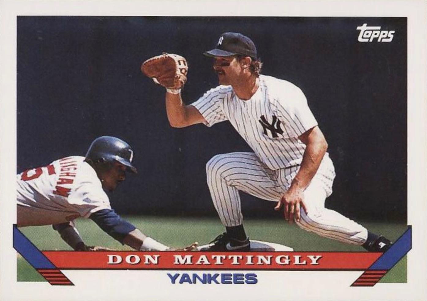 1993 Topps #32 Don Mattingly Baseball Card