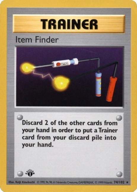 Base Set Pokemon Card 1999 Trainer Cards Pokemon