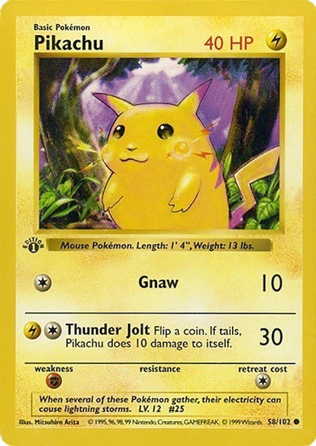 Være søsyge århundrede 25 Most Valuable First Edition Pokemon Cards - Old Sports Cards