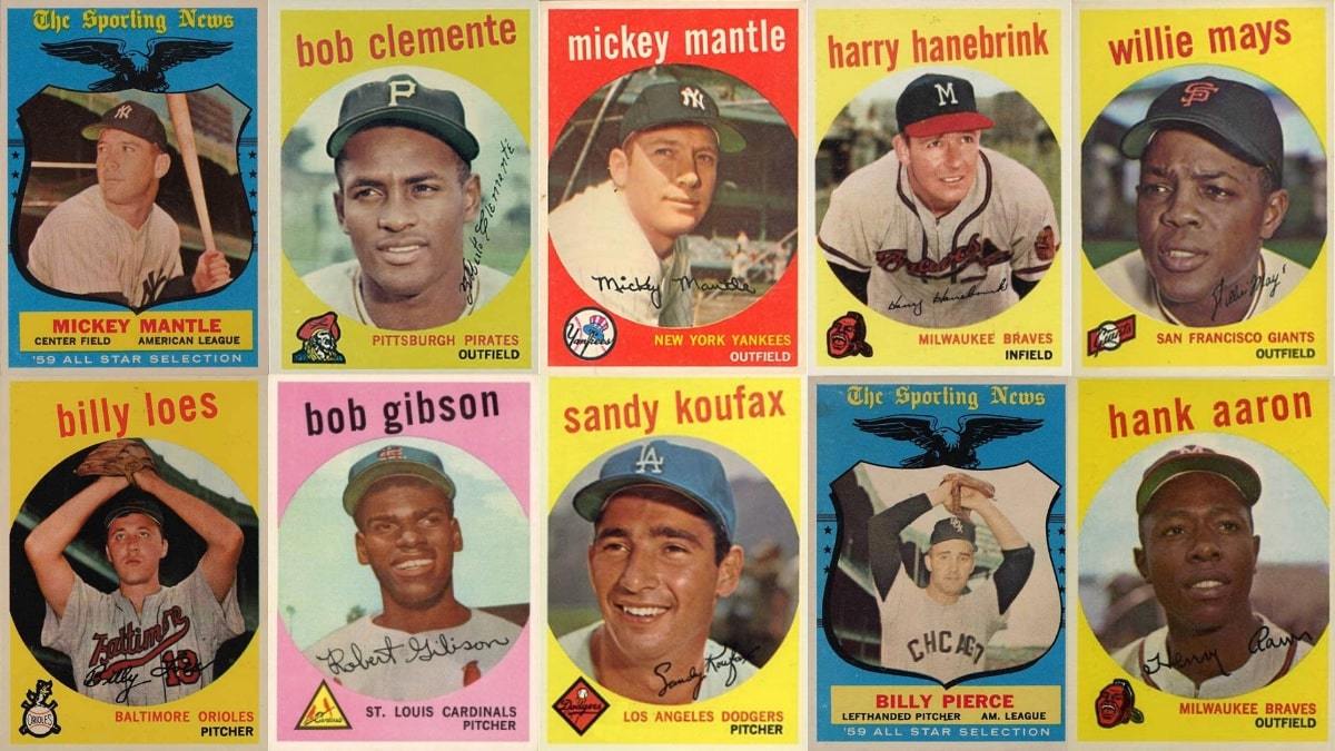 1959 Topps Baseball #' S 201-326 Kaufen 10 Rookies You Pick Karten Free 