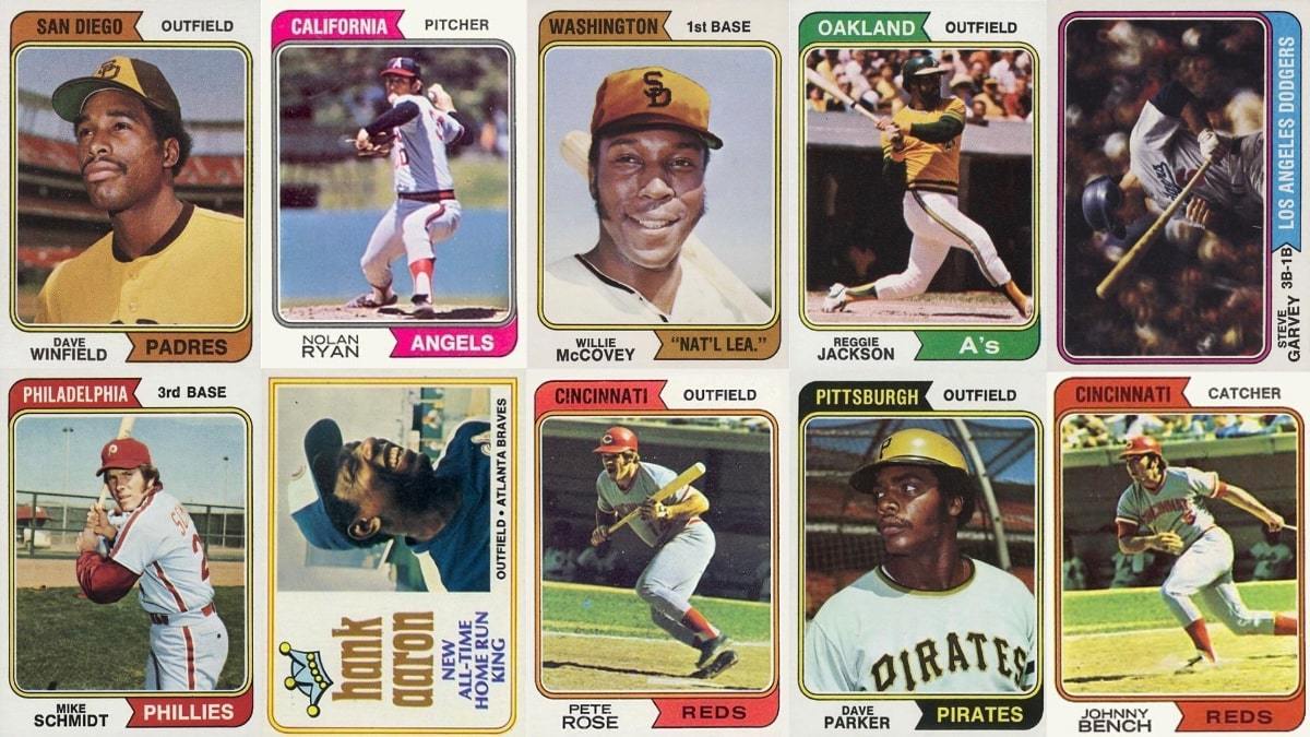 Most Valuable 1974 Topps Baseball Cards