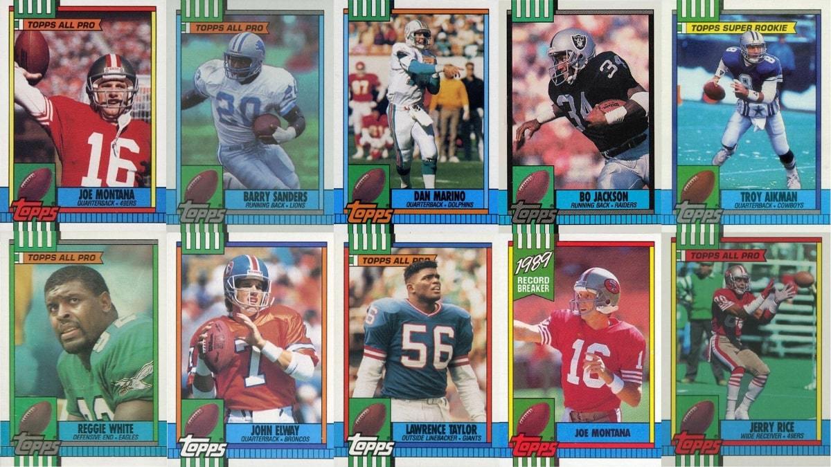 12 Most Valuable 1990 Topps Football Cards Old Sports Cards